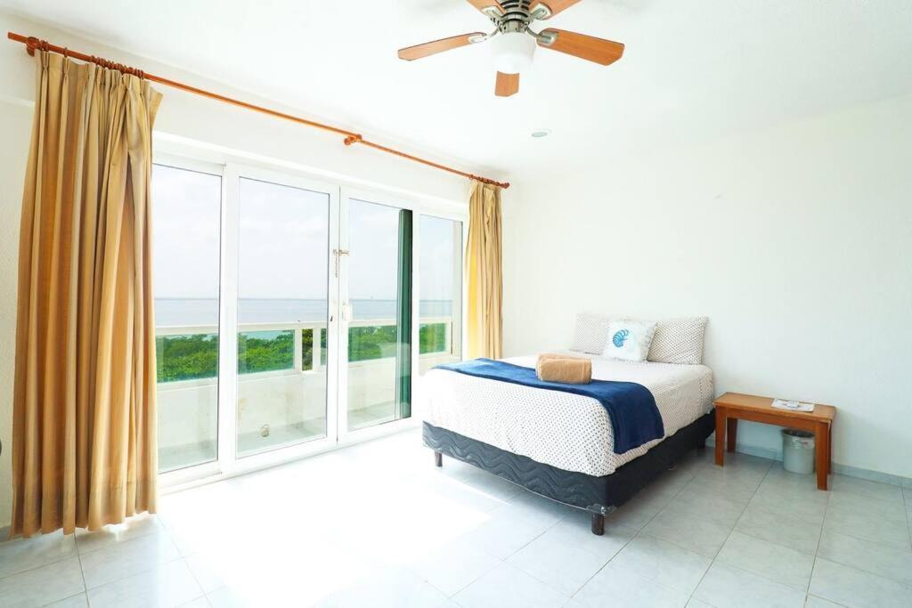 Penthouse On The Beach With Private Sea View Apartment Cancun Exterior photo