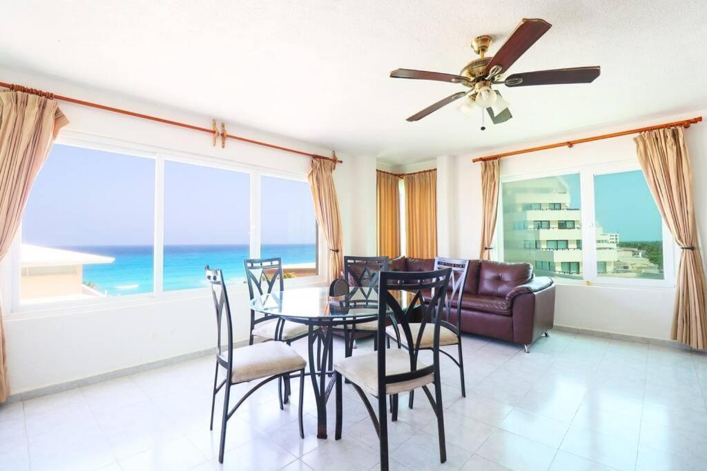 Penthouse On The Beach With Private Sea View Apartment Cancun Exterior photo